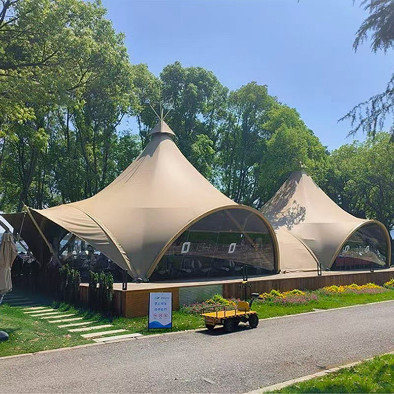 White Double Peak Glamping Ten